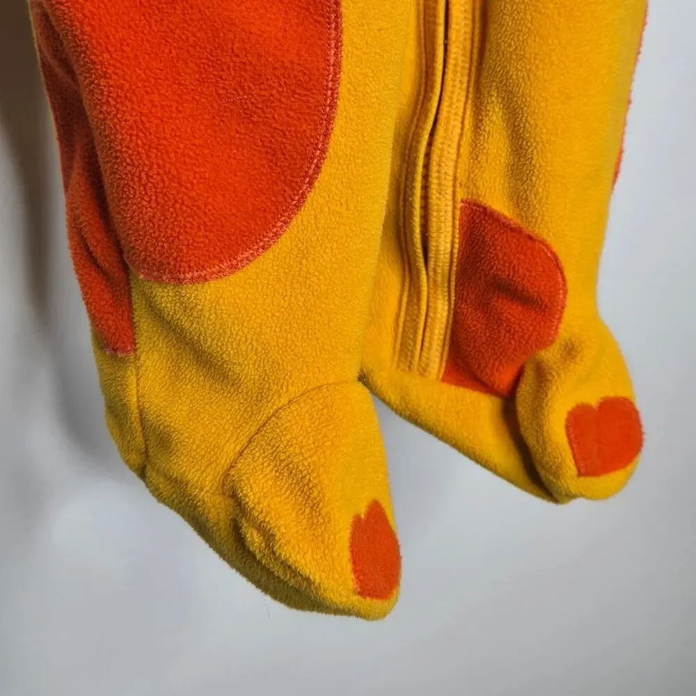 OSHKOSH BABY Yellow and Orange One Piece Giraffe Outfit Size 12mo